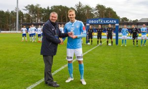 Pontus Engblom - årets spiller OBOS-ligaen 2016