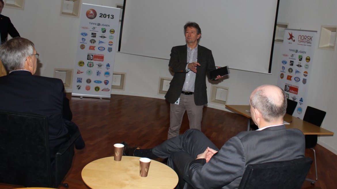 Pressekonferanse trådløs stadion