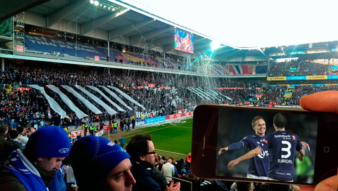 Illustrasjon Trådløs stadion