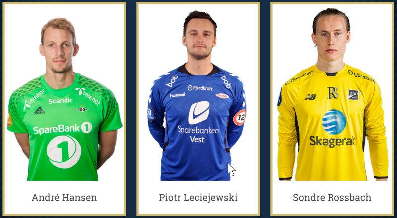 Nominerte årets spillere