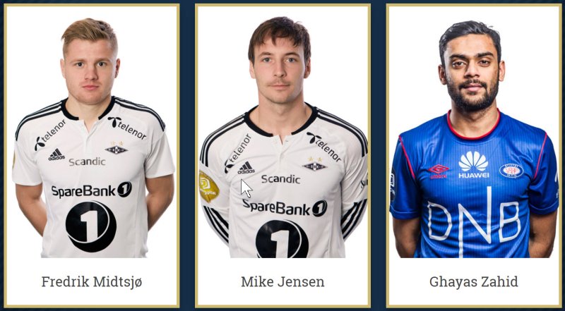 Nominerte årets spillere