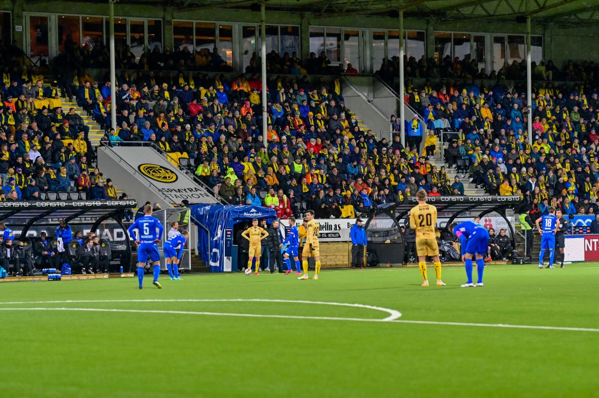 Bodø/Glimt møtte Sandefjord til kamp tidligere i høst.