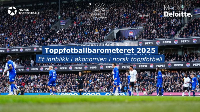 Norsk klubbfotball i vekst – på og utenfor banen